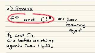 AQA Reducing Ability of Halide Ions [upl. by Allicserp736]