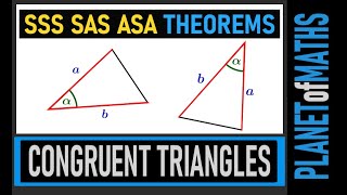 Congruent Triangles  Theorems [upl. by Wayolle]