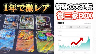 【高騰中】定価割れから1年で激レア商品へと進化をとげたBOX開封！ポケカ ポケモンカード ポケカ開封動画 [upl. by Adnohsor19]