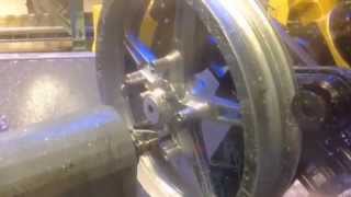 Robotic System for Deburring amp Milling Motorcycle Wheels – Acme Manufacturing [upl. by Einnok]