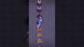 COC all levels WIZARD TOWER VS Azure Dragon coc cocshorts gaming viralshort [upl. by Eilatan84]