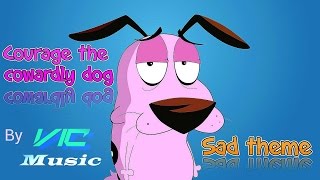 Courage The Cowardly Dog  Sad Theme on Piano  Arranged and made in GarageBand by VIC Music [upl. by Hungarian]