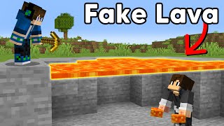 Using FAKE Lava to FOOL My Friends [upl. by Landrum925]