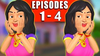 అత్యాశ కోడలు Part 1 To 4  Greedy Bahu  Telugu Stories  Stories In Telugu  Dada TV Telugu [upl. by Hcone342]