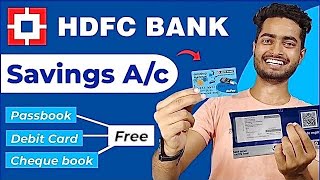 HDFC Bank Account Opening Online 2024  HDFC Zero Balance Account Opening Online  HDFC Bank [upl. by Alleciram807]