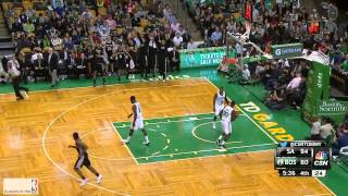 Aron Baynes 30 11 2014  Full Highlights  Spurs vs Celtics [upl. by Todd]