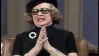 Bette Davis Full interview on Dick Cavett show [upl. by Htebyram]