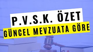 3  Polis Mevzuatı 2559 Sayılı PVSK Baştan Sona Önemli Yerler Konu Özeti [upl. by Llerrud]