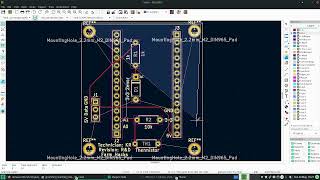 KiCad 6 Ground Plane Filled Zone [upl. by Eelatan]