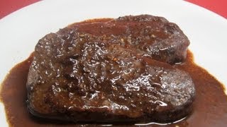 Tutorial Rinderfilet mit SchokoladenChiliSauce [upl. by Nadirehs975]