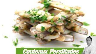 Recette Couteaux Persillades Cook e Club [upl. by Airahcaz]