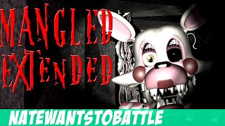 NateWantsToBattle Mangled EXTENDED LYRIC VIDEO FNaF Song [upl. by Hutchings]