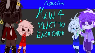 Reaction video  Main 4 o Casino Cups react to some TikToks  Pt3   some DevilDice [upl. by Ajin218]