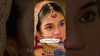 Meri mohabbat banke rehna 😍❤️poetrycollectionpoetry poetrysameeskchannalpakistanidramasubscribe [upl. by Halda]