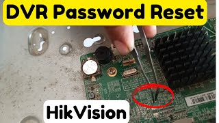 How to Reset Hikvision DVR Password 2024 Hikvision DVR Password Reset 2024 DS80237 [upl. by Jacobsohn]