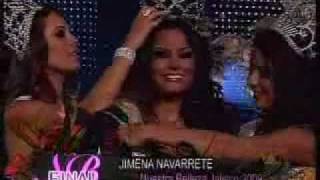 Ximena Navarrete  Miss Mexico 2009 Crowning [upl. by Dur]