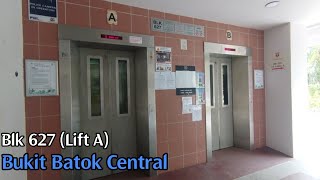 Blk 627 Bukit Batok  1996 LG Elevator Lift A Retired [upl. by Three]