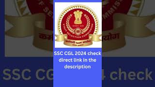 SSC CGL 2024 Answer Key link active in description  How to check and Download  link in description [upl. by Algernon]