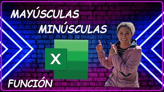 💯Como Poner MAYÚSCULAS MINÚSCULAS y NOMBRE PROPIO en EXCEL 35 [upl. by Drexler]