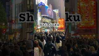 📍Shinjuku Tokyo Japan  shinjuku tokyo japan  Tokyo Destination [upl. by Sardse]