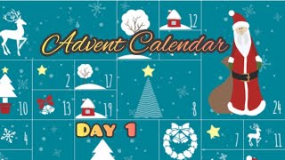 INKVENT  CALENDAR  LEGAMI ADVENT CALENDAR Can I make art with this DAY 1 inkvent legami [upl. by Ytima]