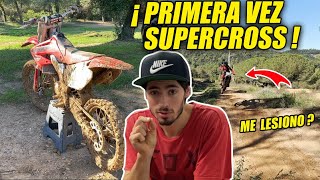 ¡Esto PASÓ cuando intenté hacer SUPERCROSS con la CR125 [upl. by Eintruoc]