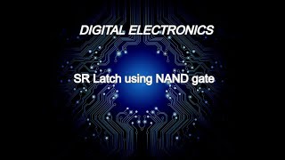 SR Latch using NAND gate [upl. by Ateuqirne155]