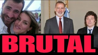 EL VIAJE DEL REY FELIPE A ARGENTINA SIN LETIZIA Y MILEI [upl. by Ardnekahs]