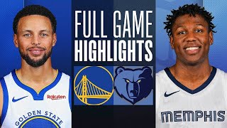 Memphis Grizzlies vs Golden State Warriors Full Game Highlights  Jan 15  NBA Regular Season 2024 [upl. by Mloclam]