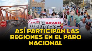 Regiones del Norte Centro y Sur se unen al paro nacional contra el gobierno y la inseguridad [upl. by Hutchinson]