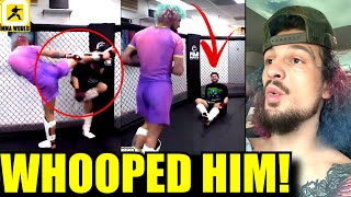 Another streamer gets beaten up this time by UFC Champ Sean OMalleyMax eyeing Islam after Gaethje [upl. by Feola]