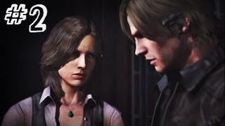 Resident Evil 6 Gameplay Walkthrough Part 2  NO WAY OUT  Leon  Helena Campaign Chapter 1 RE6 [upl. by Amyas950]