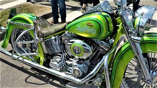 Custom Bikes Roaring at Biker Fest 2022 Lignano Italy [upl. by Dulcy]