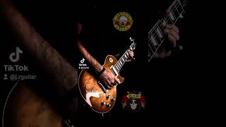 GunsnRoses Estranged Slash 1st Guitar Solo Cover shorts slash gibsonguitars [upl. by Novaat870]