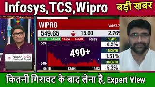 Infosys share newstcs share news todaywipro share analysistcsinfy share target tomorrow [upl. by Pia]