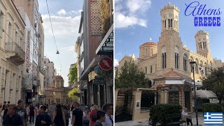 Monastiraki Square Athens Greece [upl. by Htiffirg]