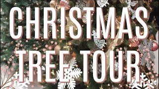 MENARDS SHOP WITH ME  CHRISTMAS TREE TOUR [upl. by Kcitrap84]