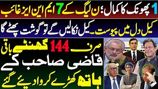 7 MNAs of the PMLN disappeared with a single blow Senate session and the last 144 hours [upl. by Tay683]