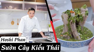 Tập 22 Cách Làm Sườn Cay Thái Lan Thơm Ngon Chuẩn Vị Tại Nhà  Chef Hoshi Phan [upl. by Robinetta]