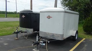 Overpriced 5x10 Enclosed Trailers Tractor Supply [upl. by Aihseket]