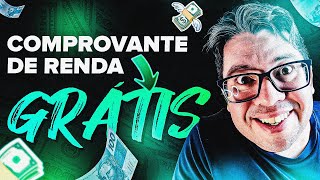 COMO CONSEGUIR UM COMPROVANTE DE RENDA GRÁTIS [upl. by Afton]