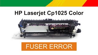 Cara bongkar pasang fuser Printer HP Laserjet CP1025 [upl. by Blackstock188]