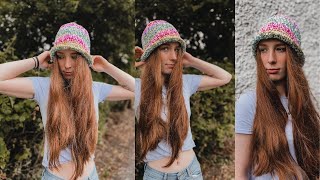 Easy Crochet Bucket Hat [upl. by Cline]