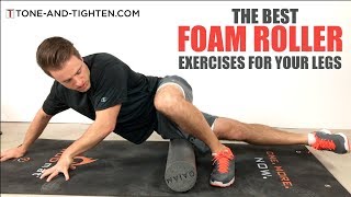 Best Foam Roller Exercises For Your Legs [upl. by Adiarf683]