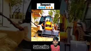 JCB RESPECT😱🔥💯 shorts youtubeshorts jcbrespect respect shortsvideo [upl. by Janey489]