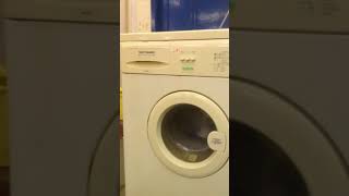 Old TRICITY BENDIX AUTO WASHER 800 on its second test Distributing amp Spinning [upl. by Eisiam]