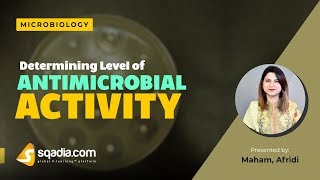 Determining Level of Antimicrobial Activity  Disc Diffusion Tests  Microbiology  VLearning [upl. by Aihseken]