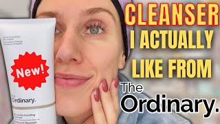 The Ordinary SECRETLY Launched A NEW CLEANSER That I Actually Like… Glucoside Cleanser Review [upl. by Chapen]