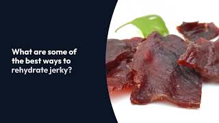 3 Ways To Rehydrate Jerky That Actually Work [upl. by Sinnod]