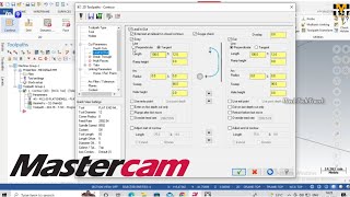 Mastercam Lead in out parameter Detailed Explanation Malayalam [upl. by Anaihsat]